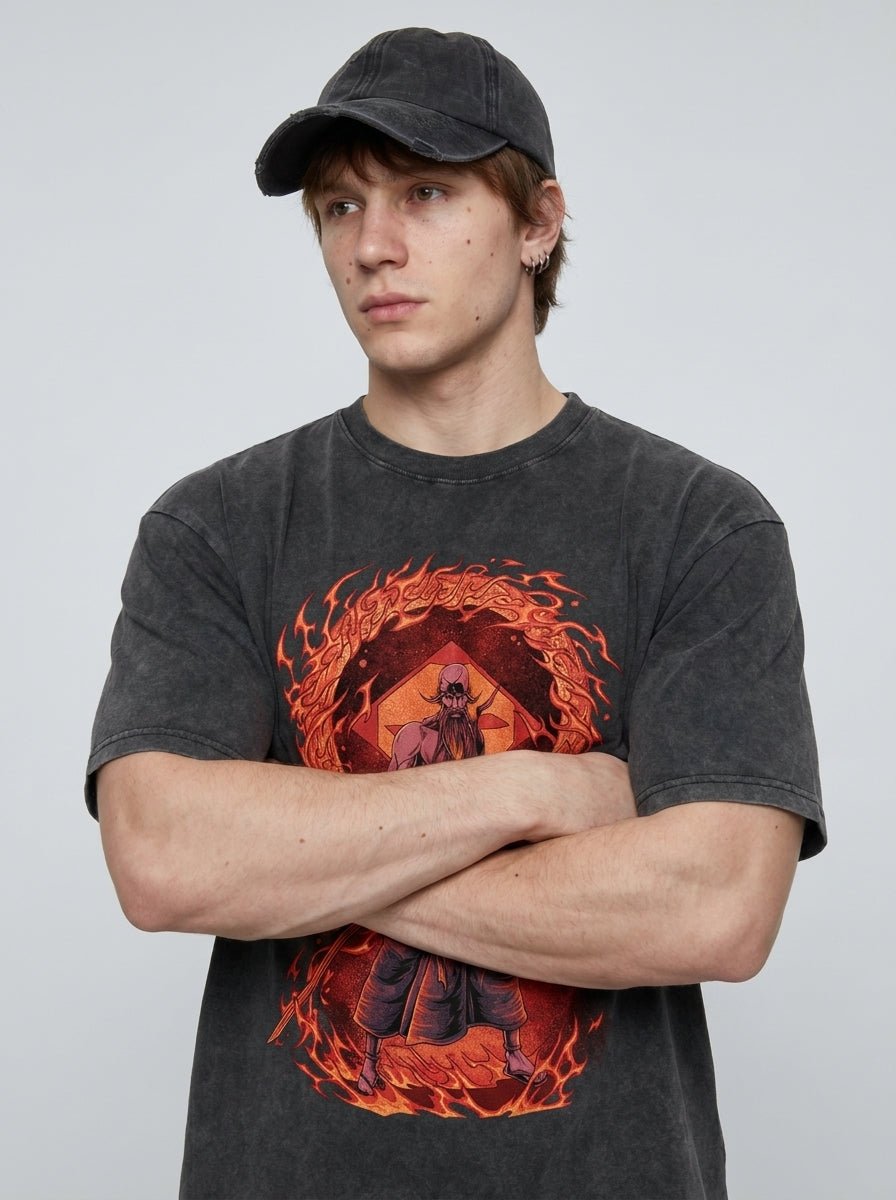 Old Man Fire God Tee - Tempus
