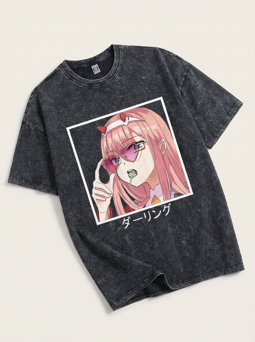 Pink Horns Lovestruck Tee - Tempus