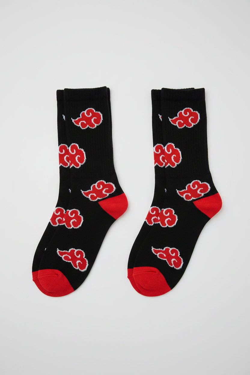 Red Cloud Crew Socks - Tempus