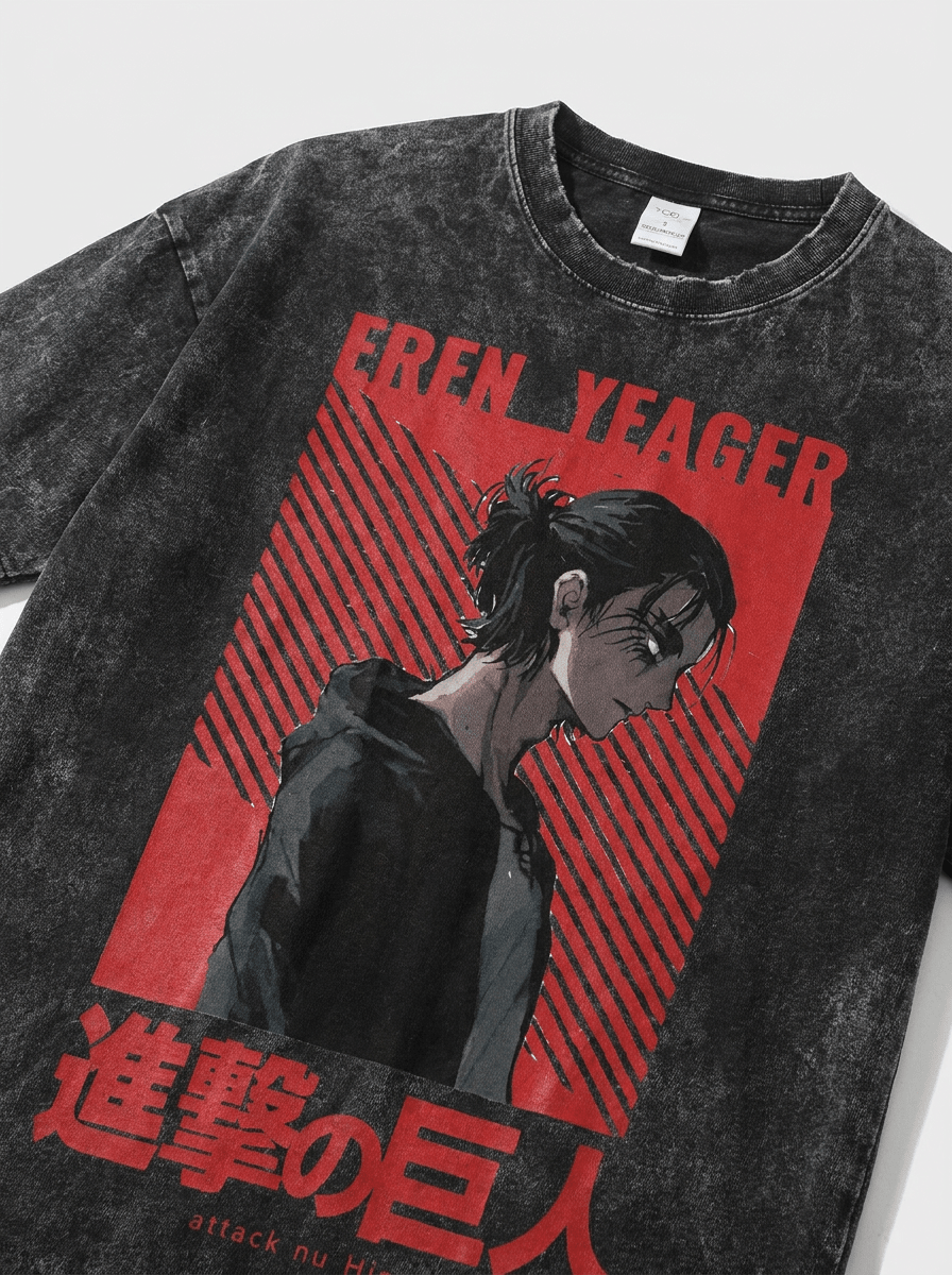 Rumbling Vision Washed Tee - Tempus