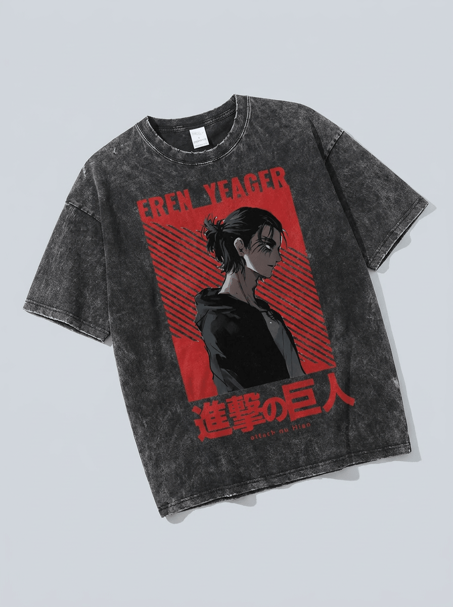 Rumbling Vision Washed Tee - Tempus