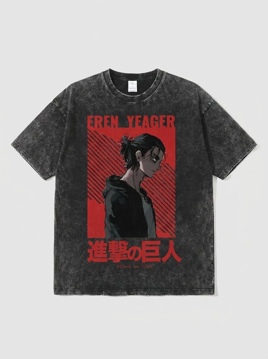 Rumbling Vision Washed Tee - Tempus