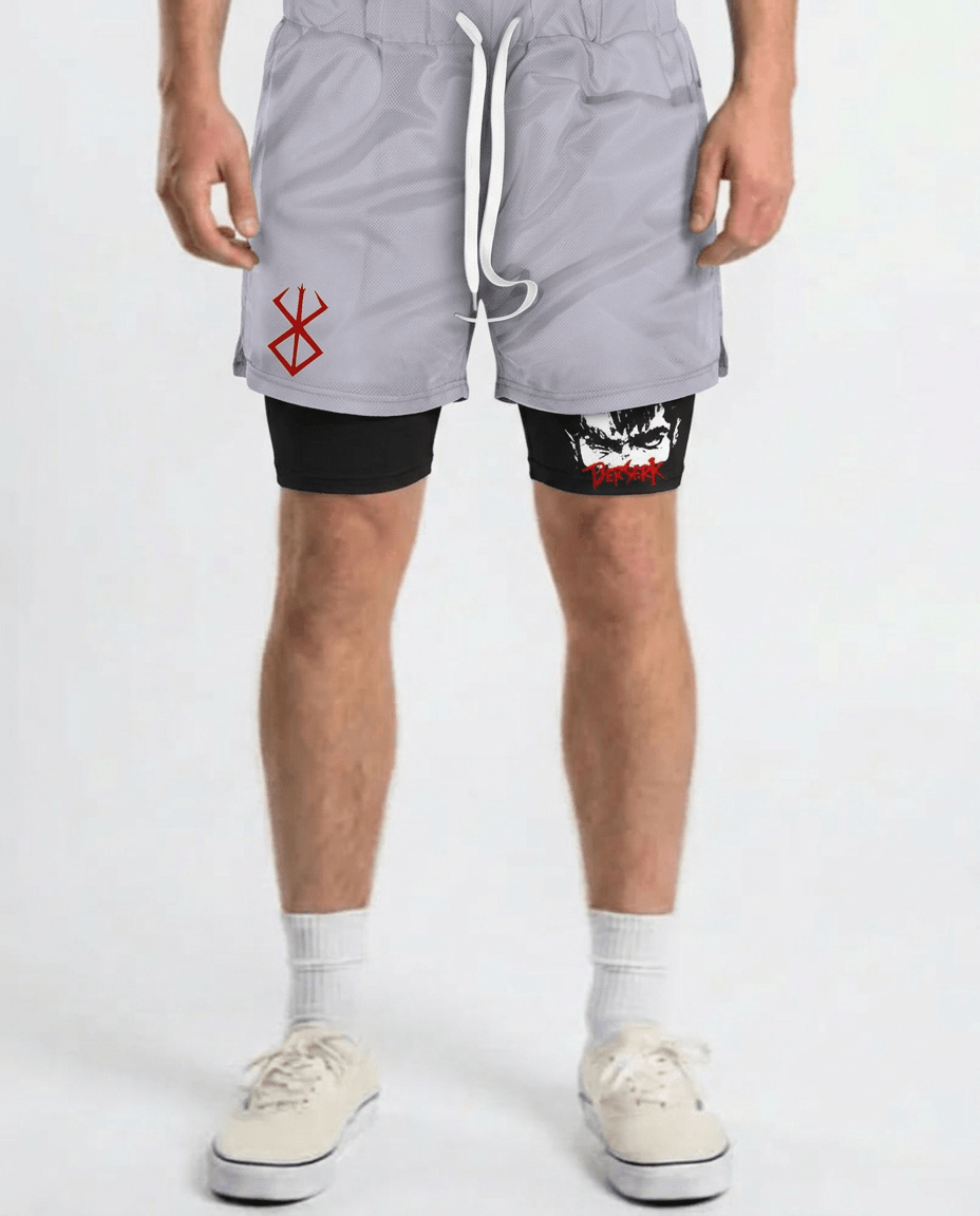 Sacrifice Brand Crimson Shorts - Tempus