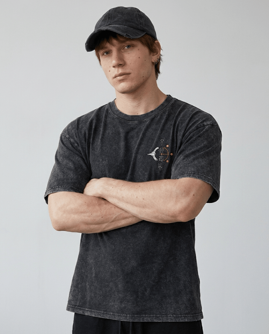 Six Eyes Duality Back Tee - Tempus