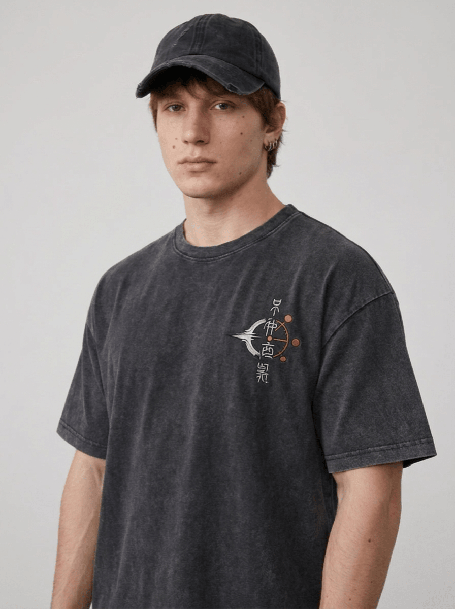 Six Eyes Duality Back Tee - Tempus