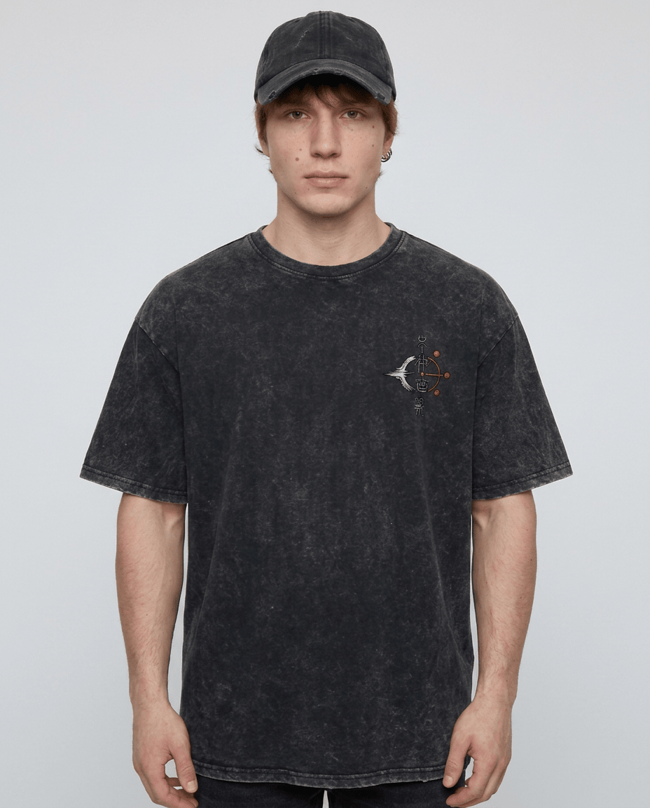 Six Eyes Duality Back Tee - Tempus