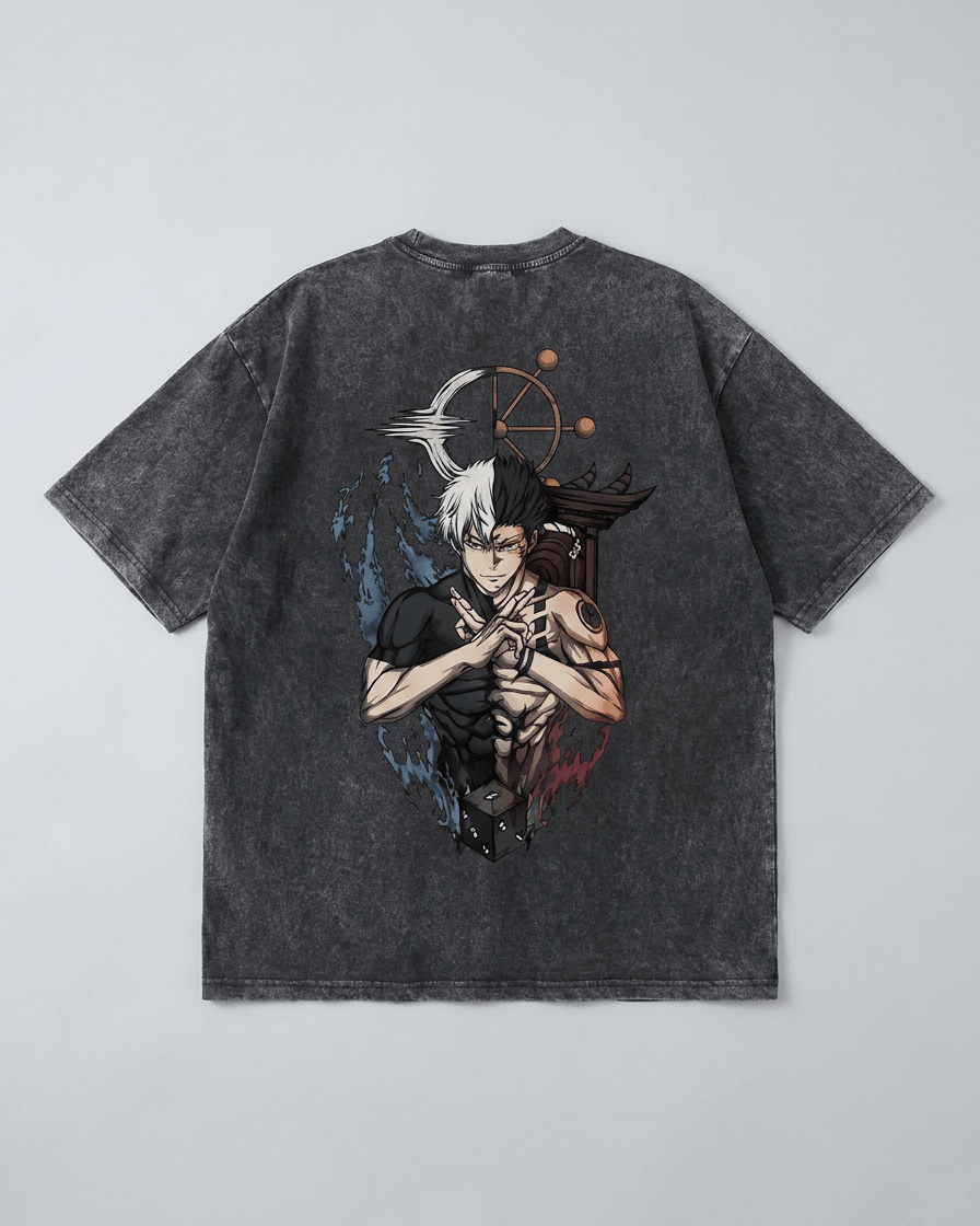 Six Eyes Duality Back Tee - Tempus