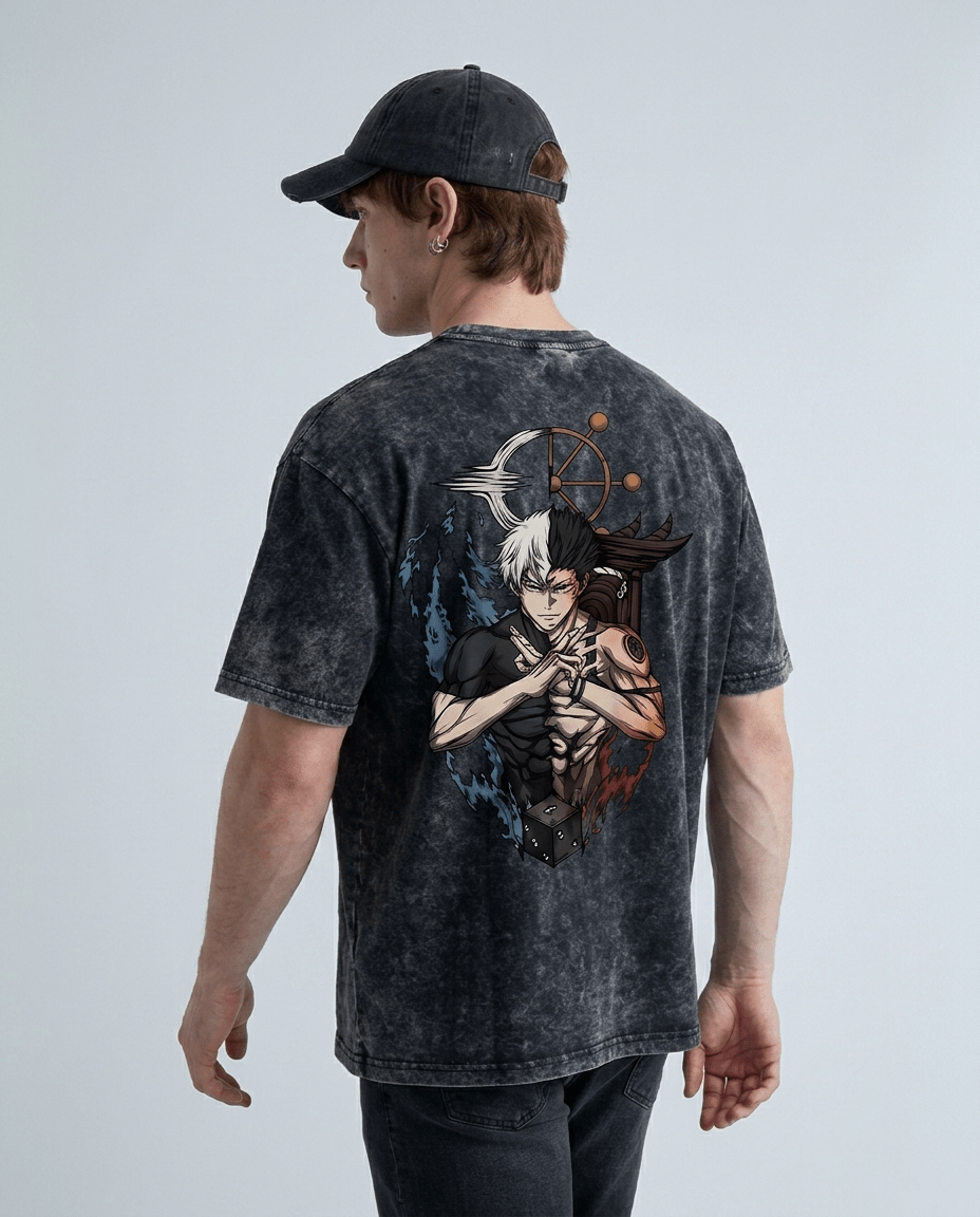 Six Eyes Duality Back Tee - Tempus