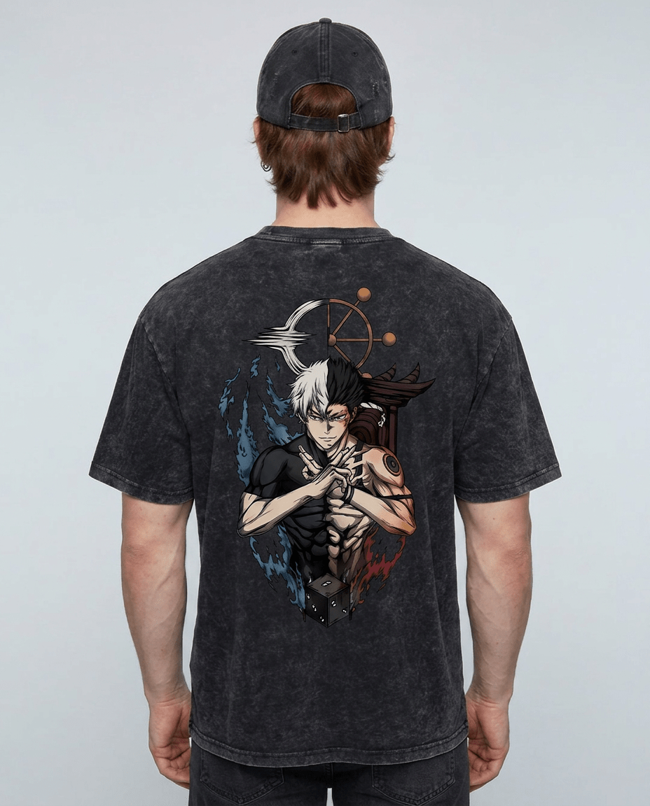 Six Eyes Duality Back Tee - Tempus