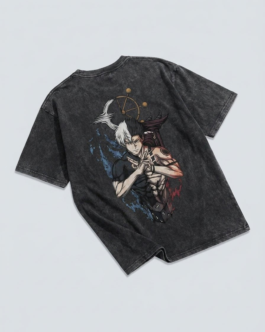 Six Eyes Duality Back Tee - Tempus