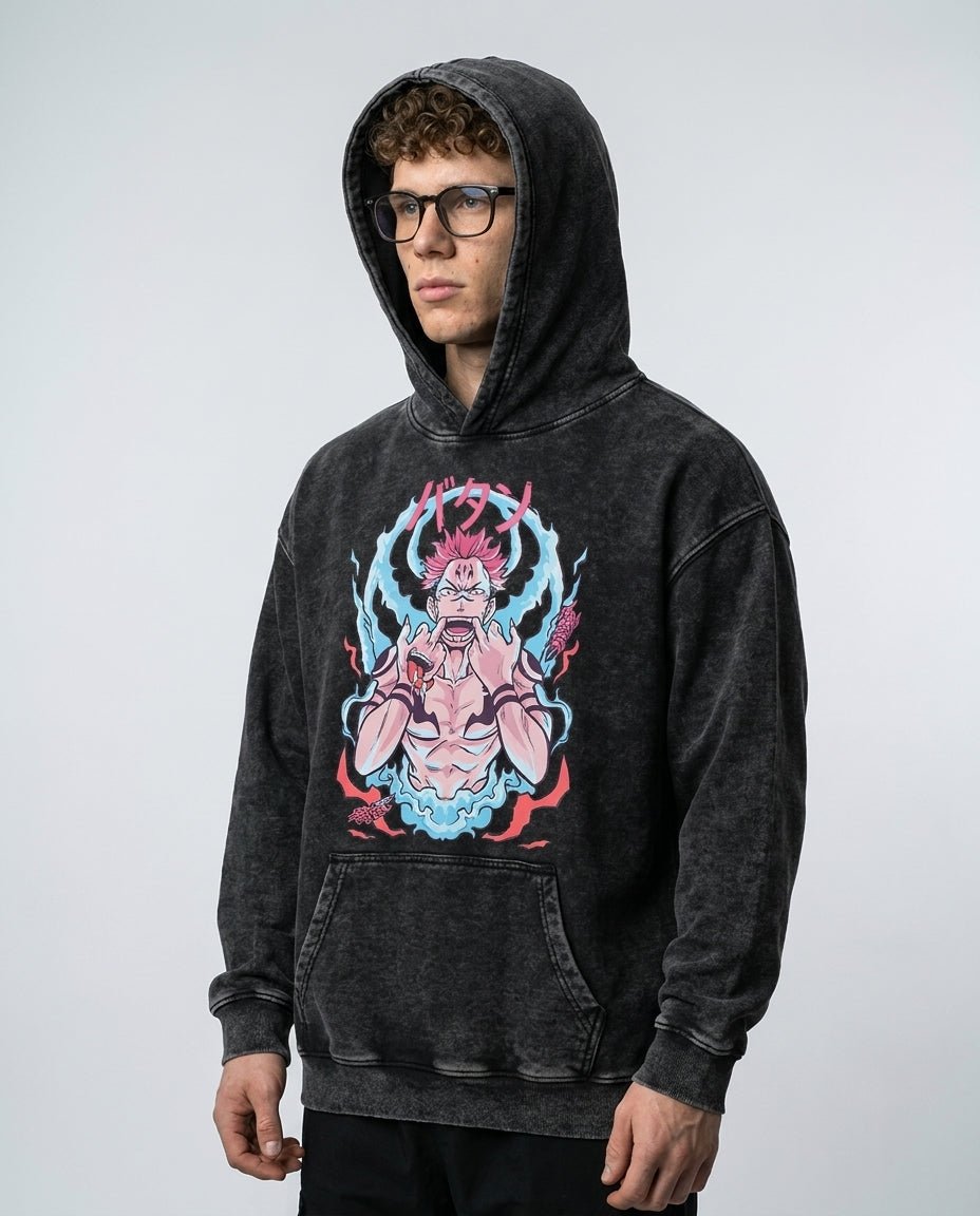 Spectral Bloom Sorcerer Vintage Hoodie - Tempus