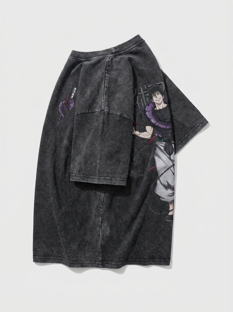 Street Hip-Hop Washed Tee - Tempus