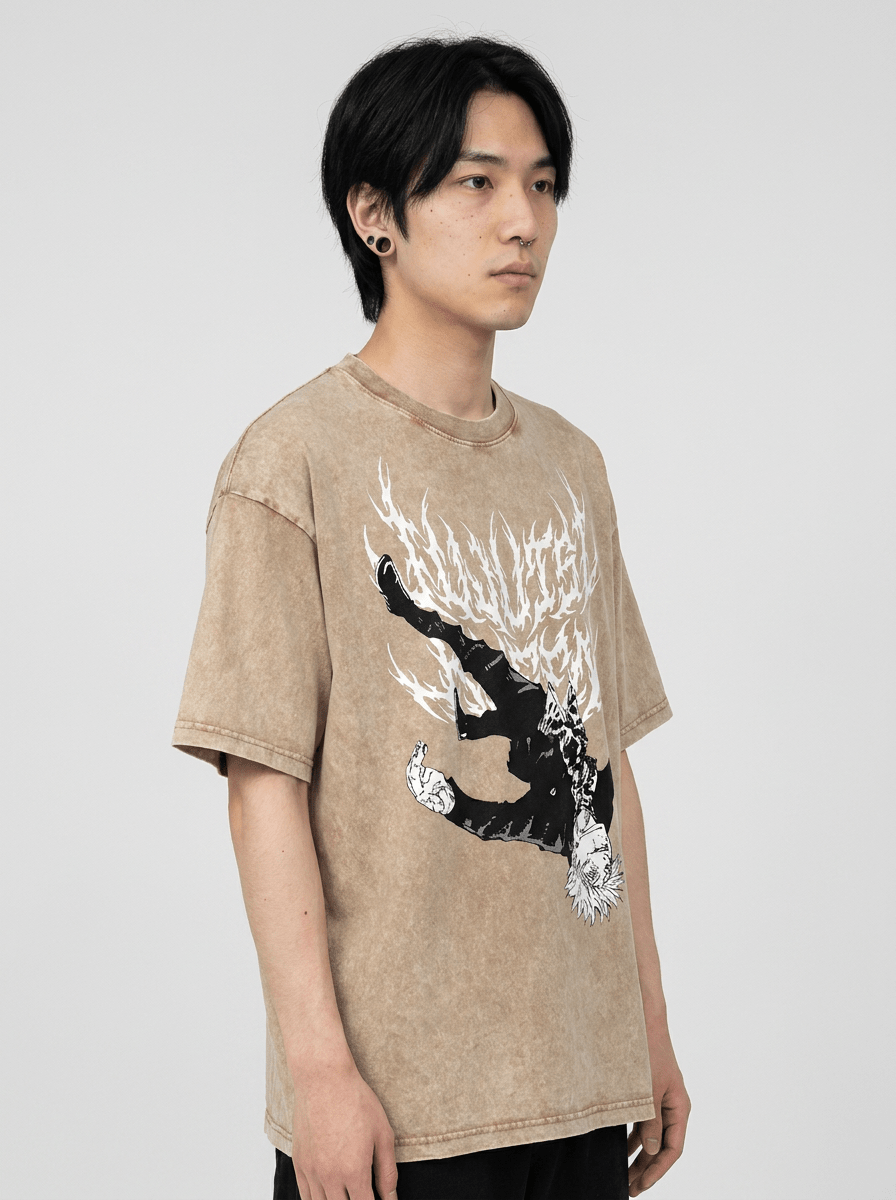 Suffocating Void Distortion Tee - Tempus