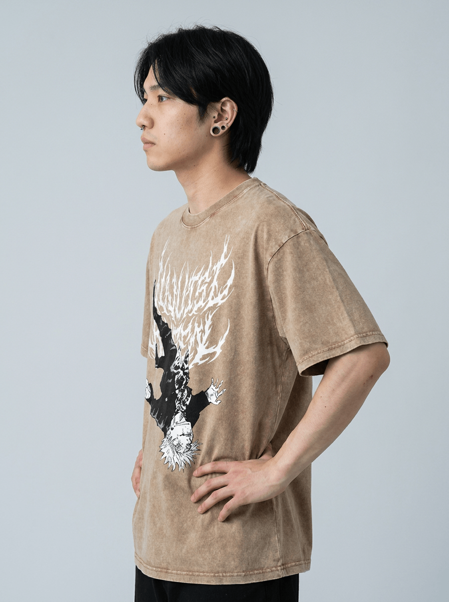 Suffocating Void Distortion Tee - Tempus