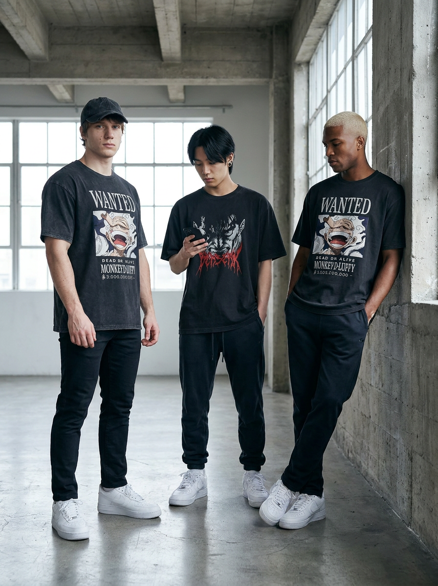 Tempus Arc collection card — card tees group | premium anime streetwear