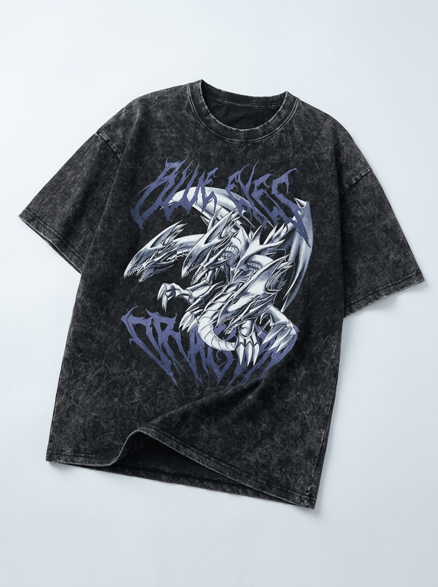 Triple Azure White Drayoung Hunter Tee - Tempus