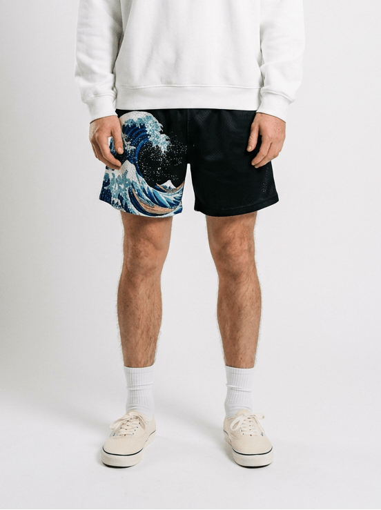 Tsunavigator Print Swim Shorts - Tempus