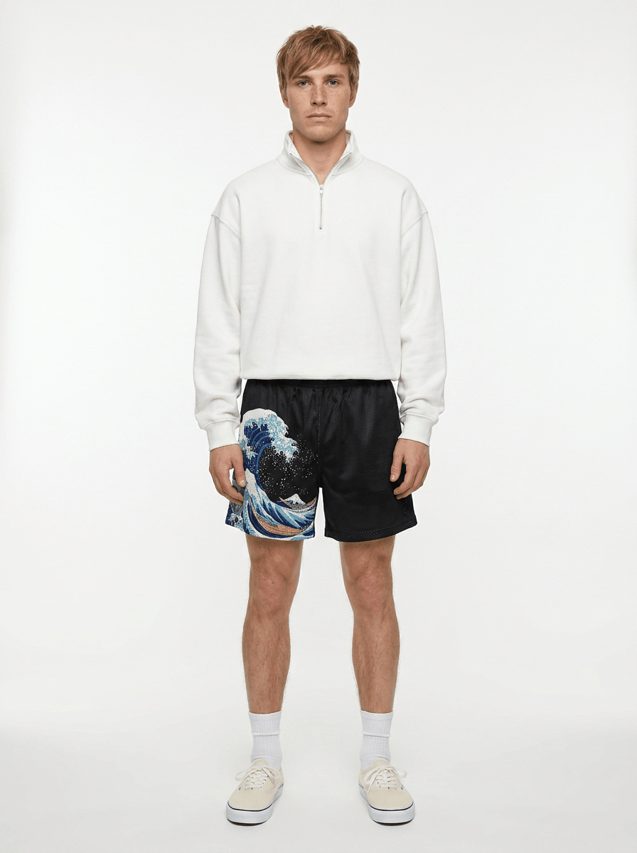 Tsunavigator Print Swim Shorts - Tempus