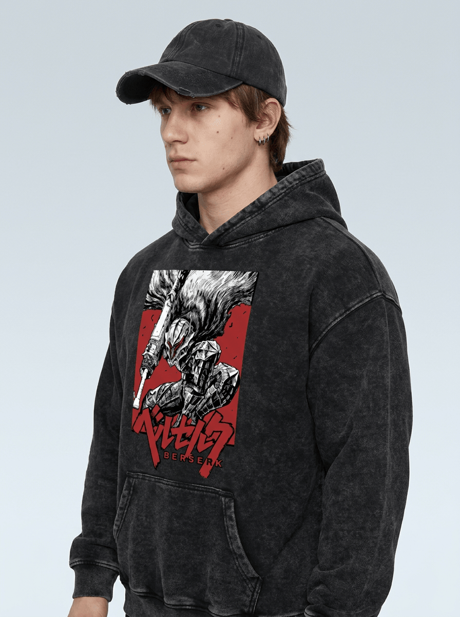 Twilight Oath Heavyweight Vintage Hoodie - Tempus