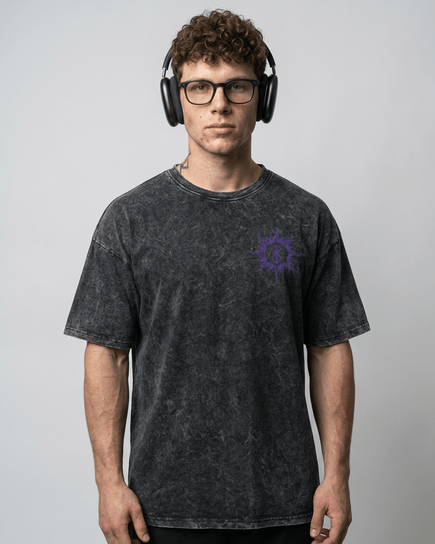 Twilight Skull Neon Tee - Tempus