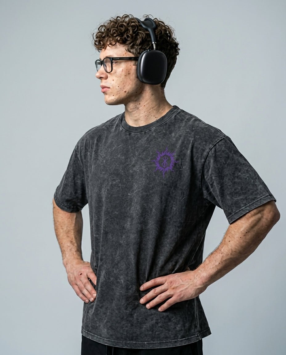 Twilight Skull Neon Tee - Tempus