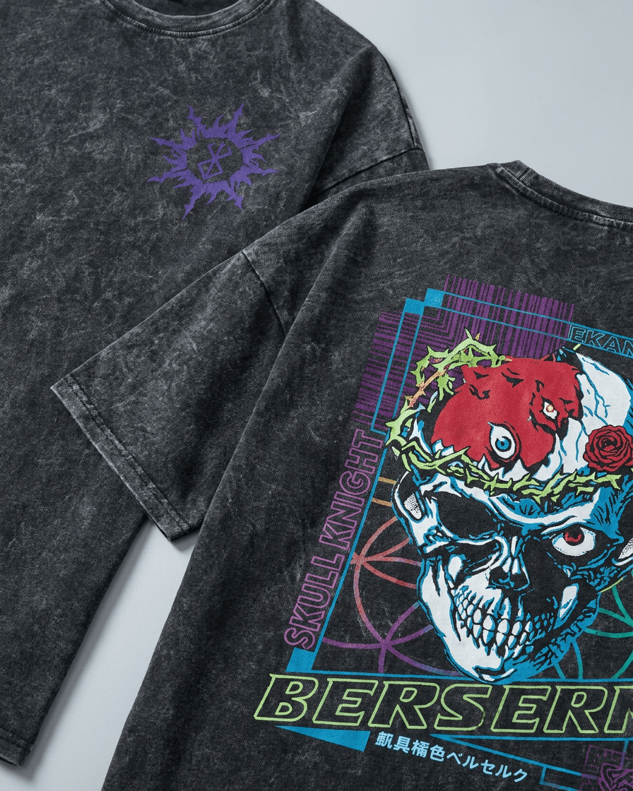 Twilight Skull Neon Tee - Tempus