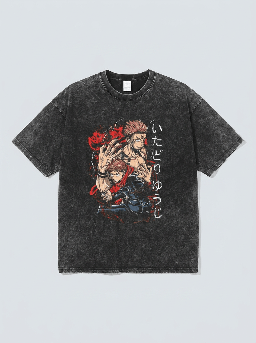 Twin Pulse Streetwear Tee - Tempus
