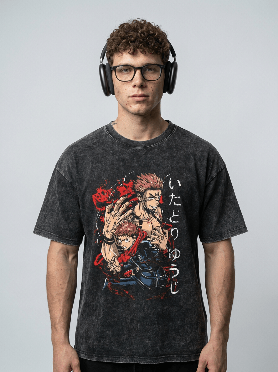 Twin Pulse Streetwear Tee - Tempus