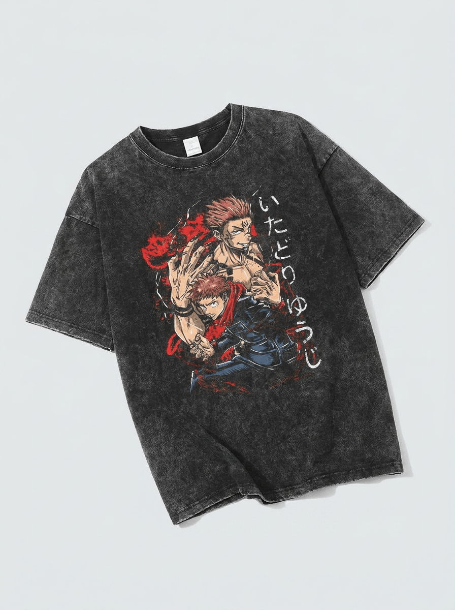 Twin Pulse Streetwear Tee - Tempus