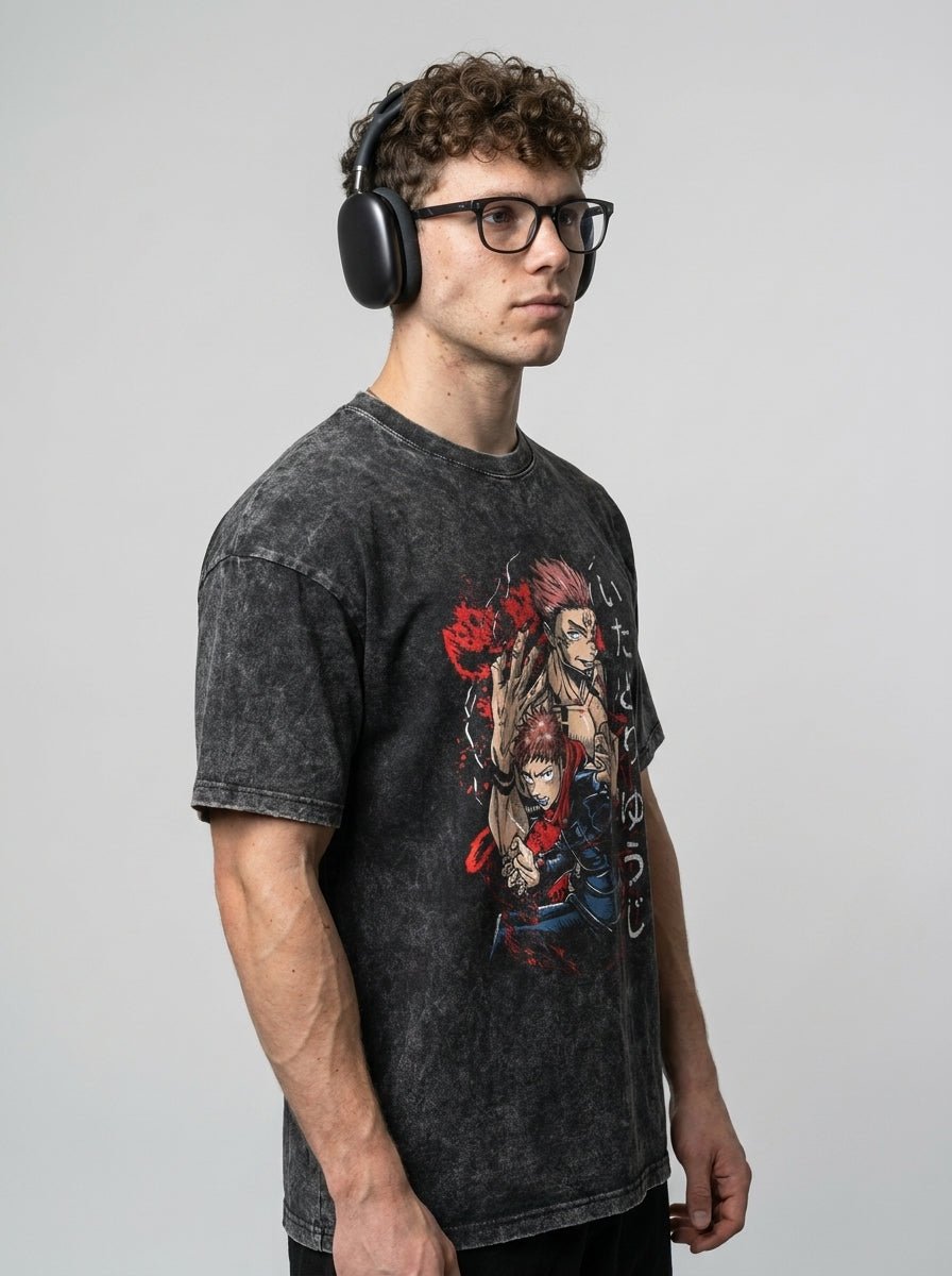 Twin Pulse Streetwear Tee - Tempus