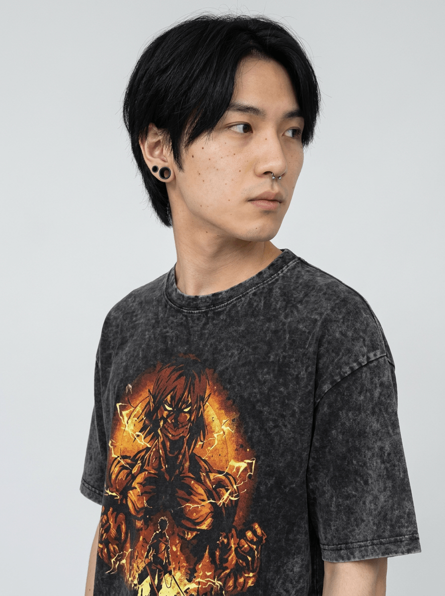 Vintage Japanese Wave Tee - Tempus