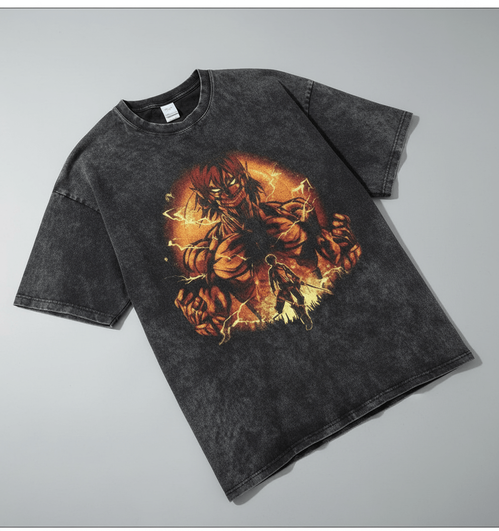 Vintage Japanese Wave Tee - Tempus