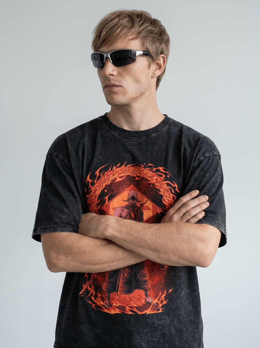 Wrathful Fire Emperor Tee - Tempus