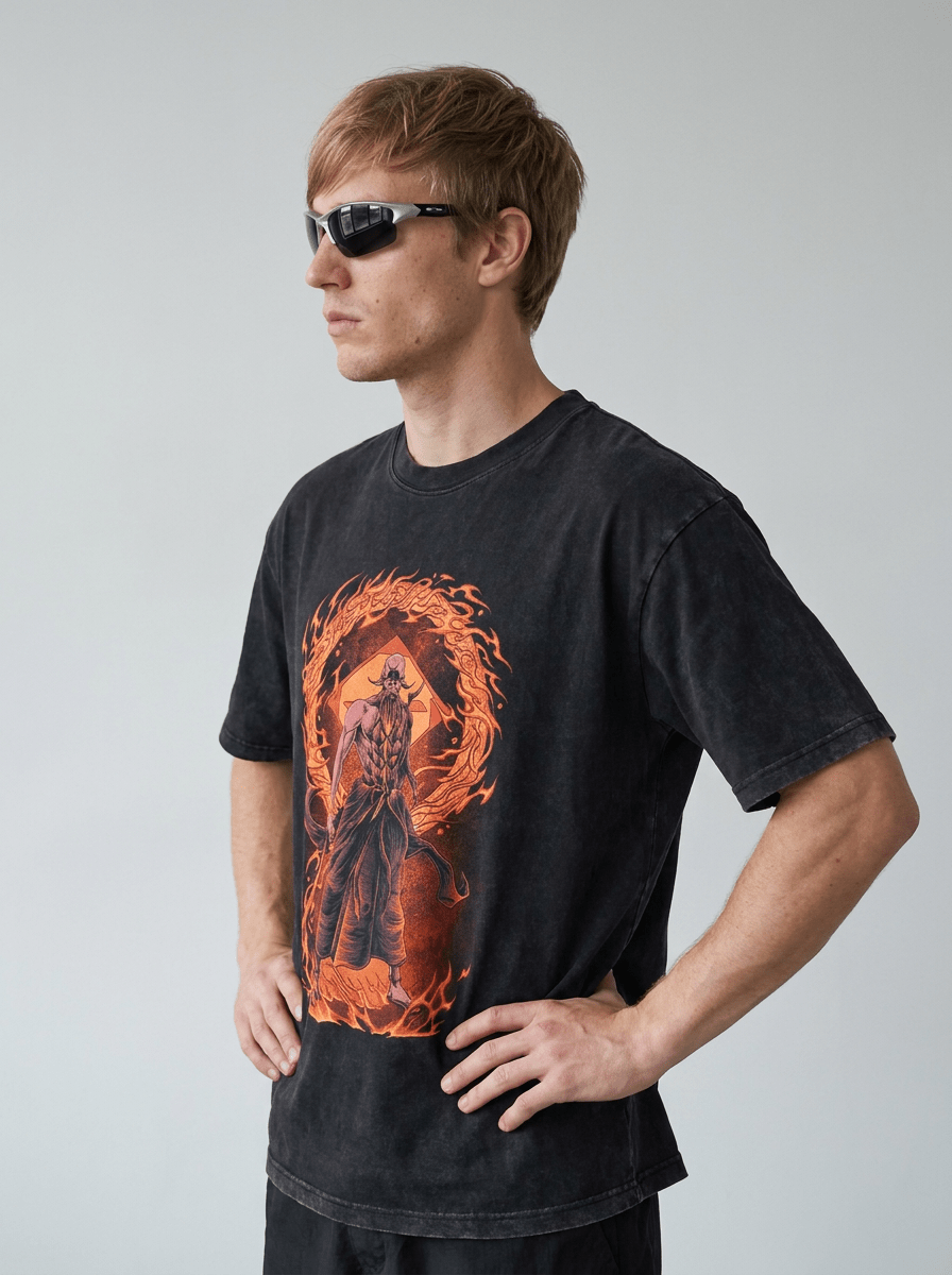 Wrathful Fire Emperor Tee - Tempus